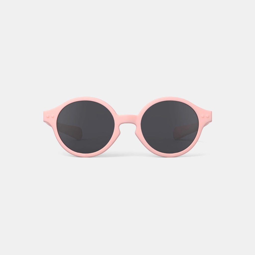 Pink silicone sunglasses for babies by Izipizi in Amsterdam Netherlands