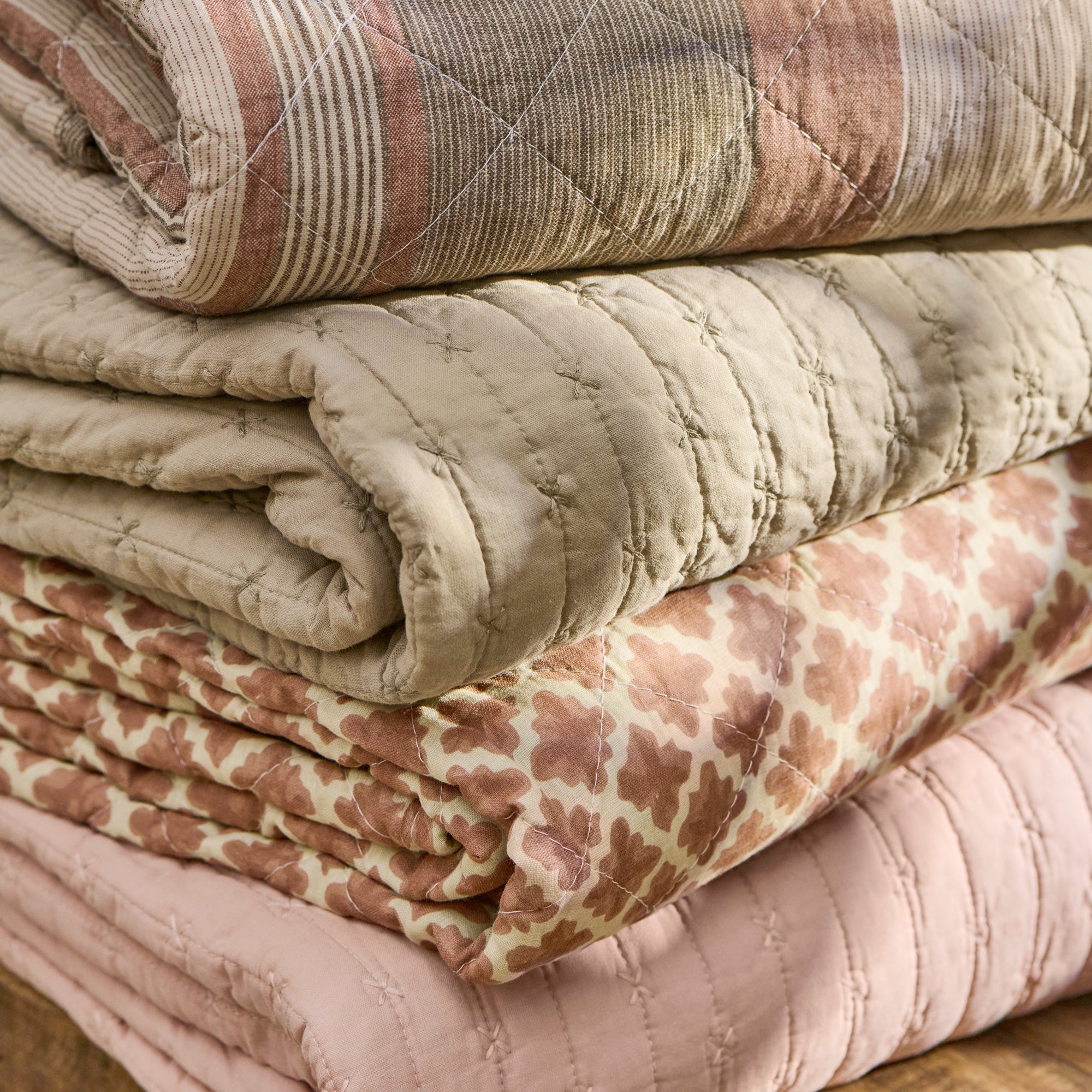 Rust Quilts Rust Diamond Block Quilt by IB Laursen – MaisonNL Concept Store