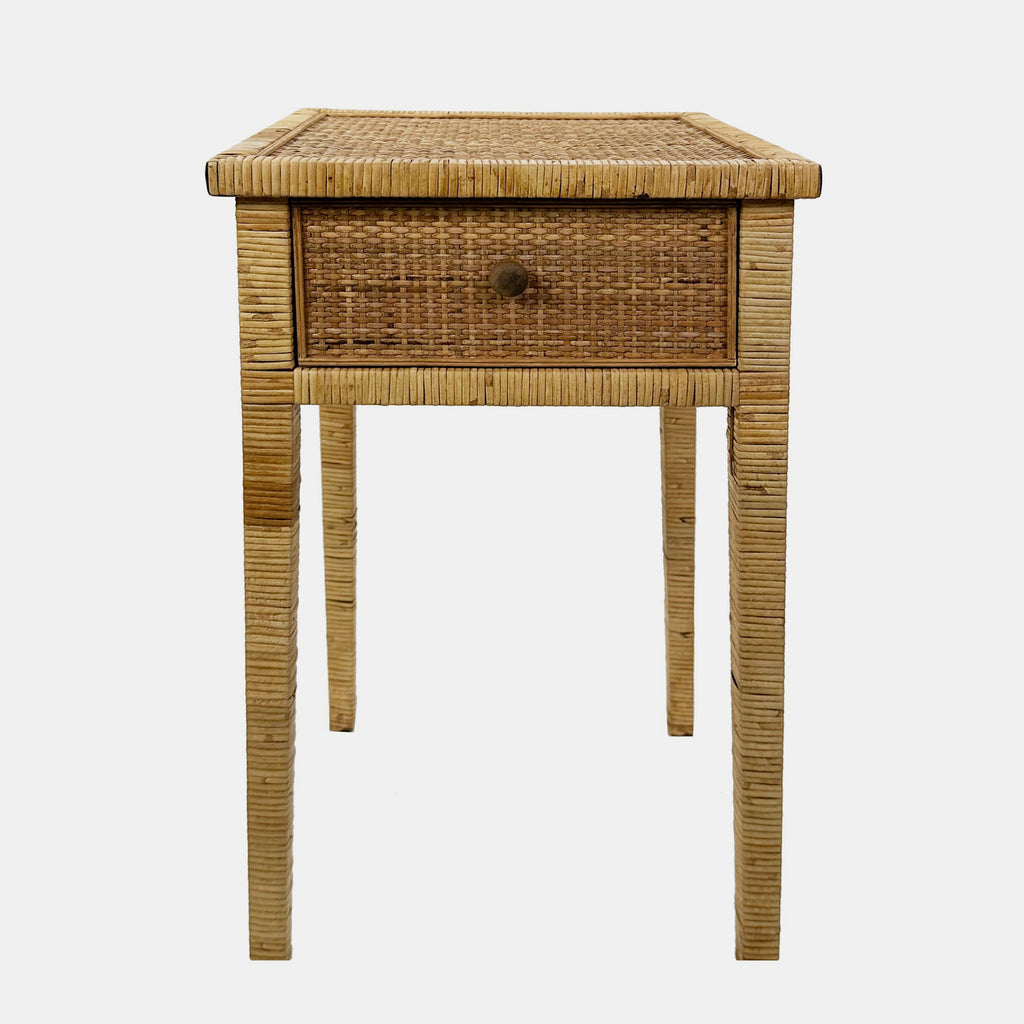 Small rattan nightstand with drawer in Amsterdam Netherlands