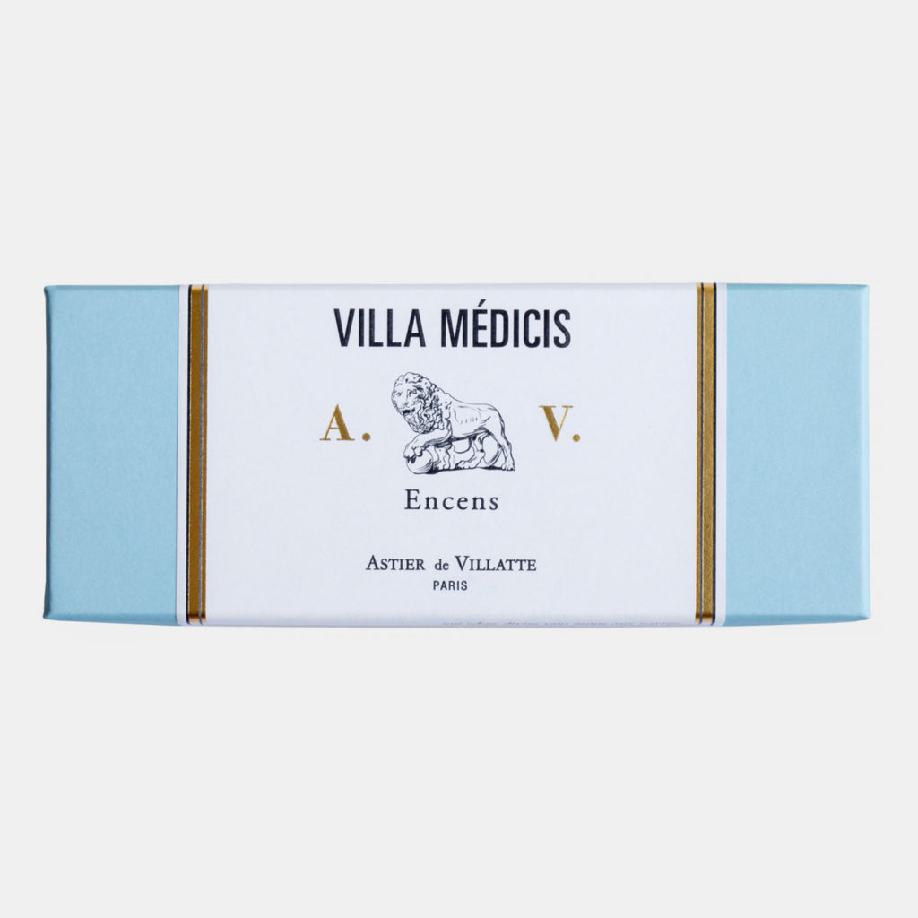 Villa Medicis Incense in Blue box from Astier de Villatte in Amsterdam Nederlands