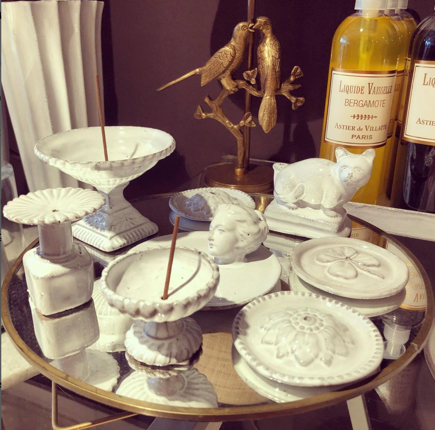 Marie Antoinette Incense Holder by Astier de Villatte