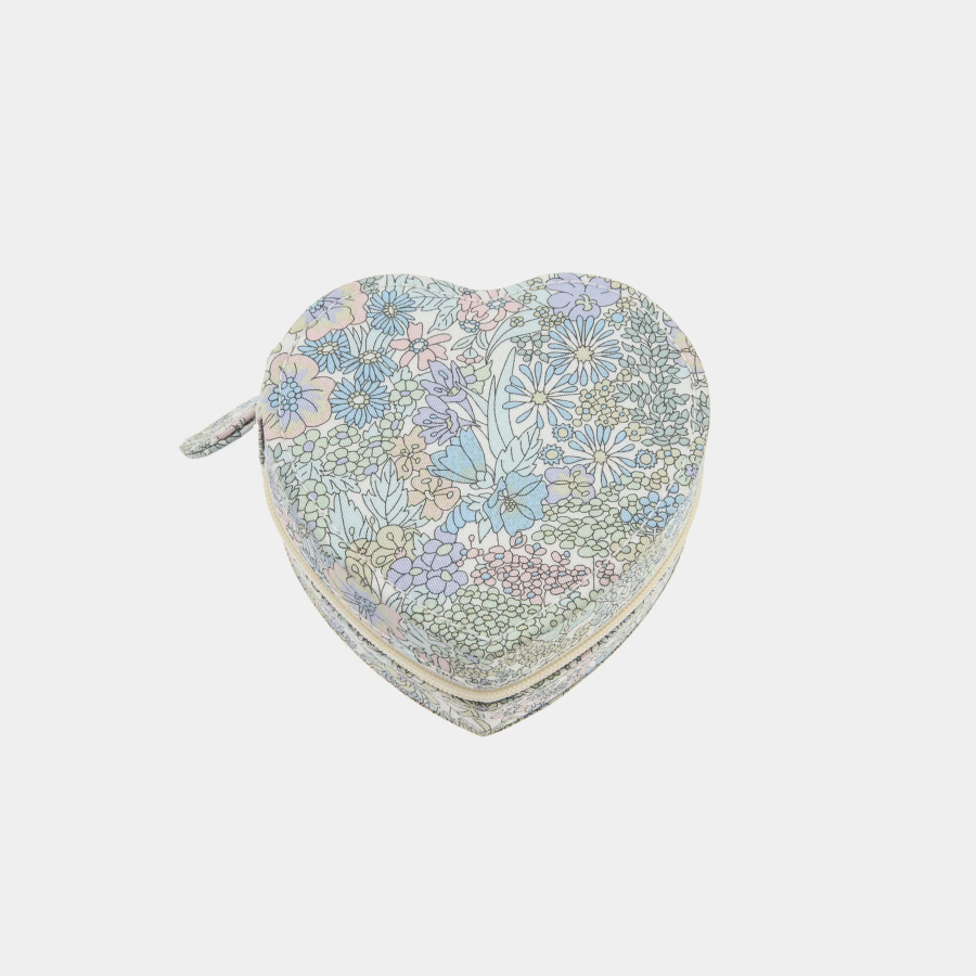 Liberty Jewelry Box Heart pastel flower