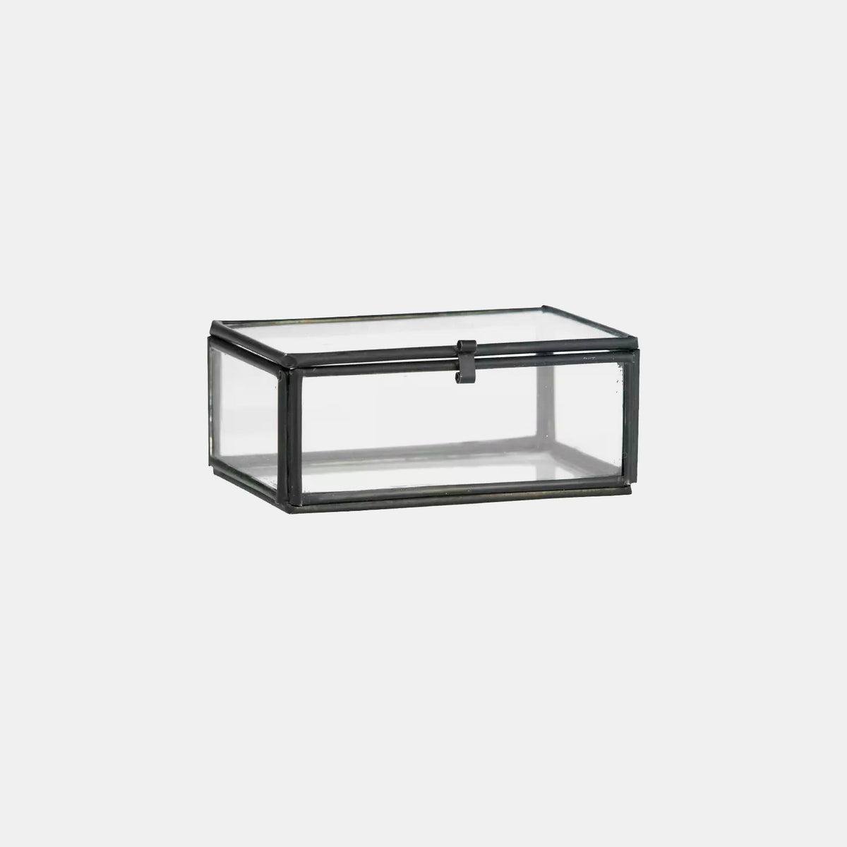 Black Rectangular Glass Box by Madam Stoltz – MaisonNL Concept Store