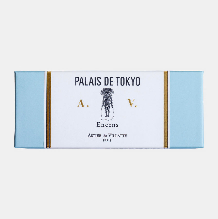 Palais de Tokyo Incense in Blue box from Astier de Villatte in Amsterdam Nederlands